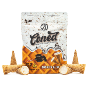 Baked Bags Delta 8 THC Coned Cookies & Cream