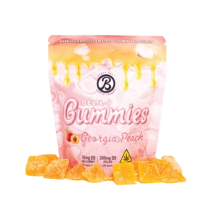 Baked Bags Gummies Georgia Peach