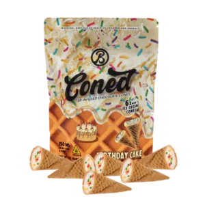 Baked Bags Birthday Cake Edibles