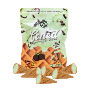 Baked Bags Coned Mint Chip